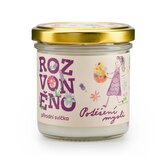 Rozvoněno Vonná svíčka - Potěšení mysli (130 ml) - s levandulí a citronovou trávou