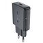 Ładowarka sieciowa Acefast A65 PD 20W GaN USB-C ultra slim - czarna