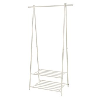 Stojan na oděvy Ualdi bílý