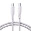 Kabel Joyroom Multi-Color Series S-A34 USB-C / USB-C PD 60W 1m - biały