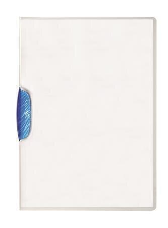 Desky s rychlovazačem "Swingclip 30", modrá, s klipem, A4, DURABLE 226006