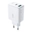 Acefast ładowarka sieciowa USB Typ C / USB 32W, PPS, PD, QC 3.0, AFC, FCP biały (A5 white)