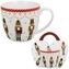 Porcelánový hrnek Christmas Nutcracke v taštičce 460 ml vícebarevný