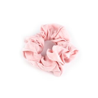 Gumička do vlasov Scrunchie Ružová