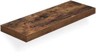 Nástěnná police VASAGLE Weda hnědá