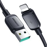 Kabel Joyroom Multi-Color Series A14 Lightning / USB-A 2.4A 2 m - czarny
