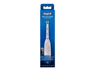 Oral-B Precision Clean Elektrický zubní kartáček Pro Battery 1 ks White unisex