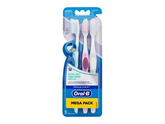 Oral-B Pro Expert Klasický zubní kartáček Criss Cross 3 ks Extra Soft unisex