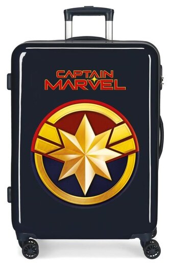 JOUMMABAGS Cestovní kufr ABS Captain Marvel  ABS plast, 68 cm