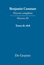 ¿uvres complètes, XI, Textes de 1818