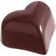 Forma na pralinky srdce 30x36x19mm