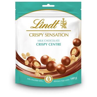 Čoko.kuličky Lindt Crispy - mléčné s křup., 140 g