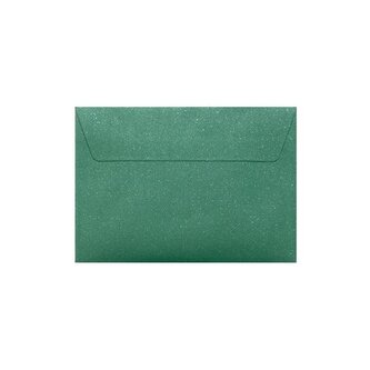 Ozdobné obálky Mika - C6, 120 g/m2, zelené, 10 ks