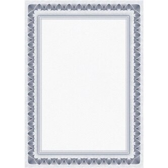 Diplom A4 - motiv modré arkády, 170 g/m2, 25 ks