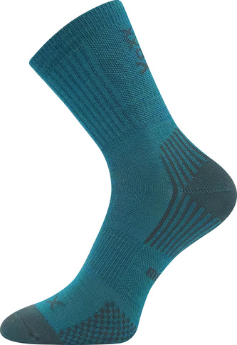 VoXX® ponožky Optimalik modro-zelená 30-34 (20-22) 3 páry
