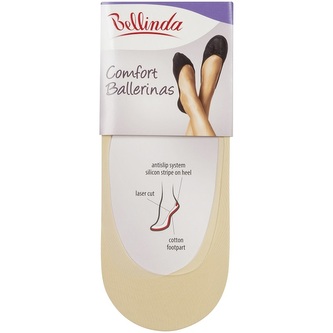 Bellinda Comfort Ballerinas dámské bavlněné balerínky 1 pár tělové velikost 35-38 Bellinda Comfort Ballerinas dámské bavlněné balerínky 1 pár tělové velikost 35-38