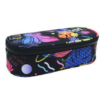 Colorino penál Campus, Stitch Black, š: 220 × v: 65 × h: 95 mm, bez vybavení, PES Colorino penál Campus, Stitch Black, š: 220 × v: 65 × h: 95 mm, bez vybavení, PES