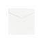 Ozdobné obálky hladké,16 x 16 cm, 150g, bílé, 10ks