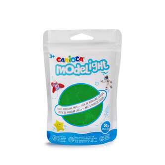 Carioca Modelovací hmota Modelight 50g Barva: Zelená Carioca Modelovací hmota Modelight 50g Barva: Zelená