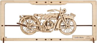 UGEARS 3D puzzle Indie Moto 2,5D 42 dílků