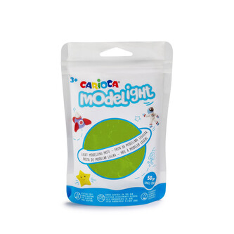 Carioca Modelovací hmota Modelight 50g Barva: Světle zelený Carioca Modelovací hmota Modelight 50g Barva: Světle zelený