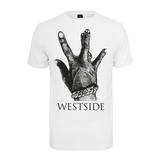 Triko Mister Tee Westside Connection 2.0 - bílé, XL