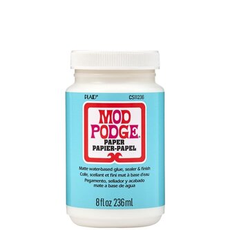 Mod Podge Super Matte PAPER -  dekorační lak 236 ml