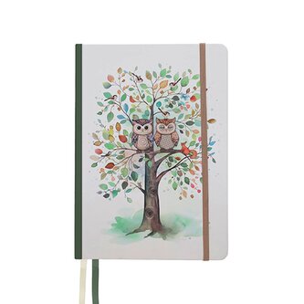 Zápisník A5 PPCARA559G01 BUG ART SOVY KIUB