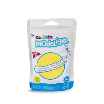 Carioca Modelovací hmota Modelight 50g Barva: Žlutá Carioca Modelovací hmota Modelight 50g Barva: Žlutá