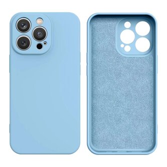 Silicone case etui Samsung Galaxy A14 5G / Galaxy A14 silikonowy pokrowiec jasnoniebieskie Silicone case etui Samsung Galaxy A14 5G / Galaxy A14 silikonowy pokrowiec jasnoniebieskie