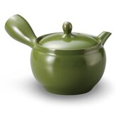 Keramická konvice Kyusu plain zelená 300 ml