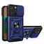 Hybrid Armor Camshield etui iPhone 14 Pro Max pancerny pokrowiec z osłoną na aparat niebieskie