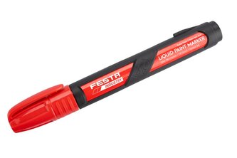 Značkovač permanentní FESTA INDUSTRY červený