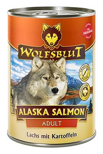 Wolfsblut Dog Adult Alaska Salmon konz. 395g