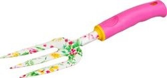Vidlička kypřič zahradní Strend Pro růžová Ladies line dekor