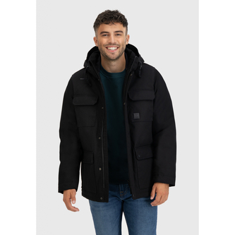 Bunda Vintage Industries Miles - černá, L Bunda Vintage Industries Miles - černá, L