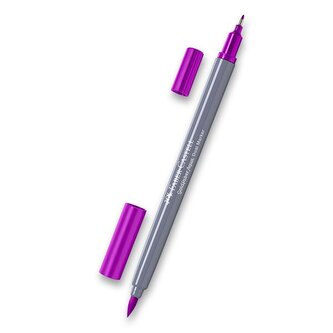 Popisovač Faber-Castell Goldfaber Aqua Dual Marker výběr barev sv. purpurová, 228