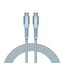 Verbatim magnetický kabel Sync & Charge USB-C to USB-C 100W 120 cm modrý