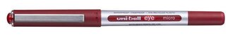 Kuličkové pero "UB-150E Eye Micro Eco", červená, 0,3 mm, UNI 315135000