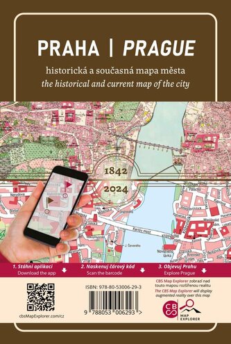 Praha historická a současná mapa města Praha historická a současná mapa města