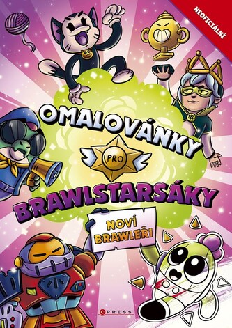 Omalovánky pro Brawlstarsáky Noví brawleři Omalovánky pro Brawlstarsáky Noví brawleři