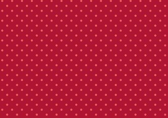 Obálka C6  barevná - červené puntíky