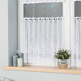 Dekorační metrážová vitrážová záclona NORA bílá výška 70 cm MyBestHome