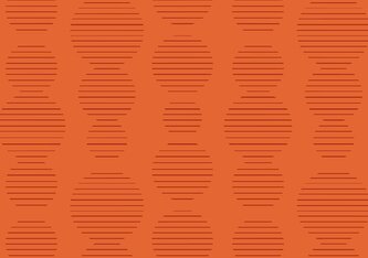 Obálka C6 barevná - oranžová pruhovaná kolečka