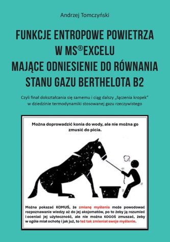 Funkcje entropowe powietrza w MS(R)Excelu.. Funkcje entropowe powietrza w MS(R)Excelu..