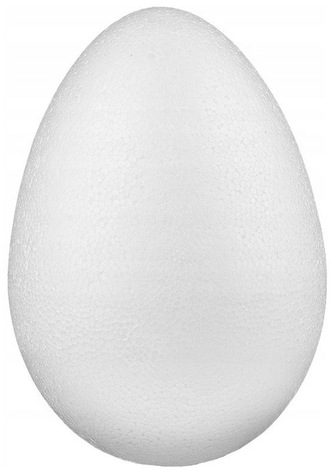 Jajo styropianowe 15 cm, Wadas