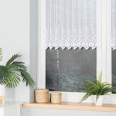 Dekorační metrážová vitrážová záclona EMILA bílá výška 90 cm MyBestHome