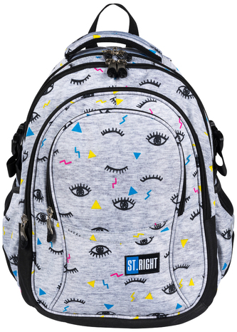 Plecak 4-komorowy BP-01 Oczy St.Right, St.Majewski