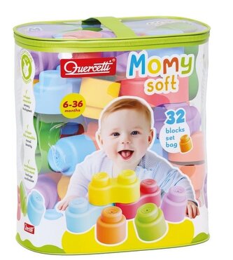 Klocki miękkie Momy 32-el., Quercetti