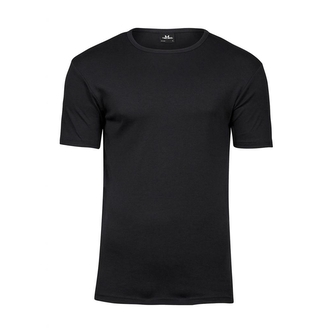 Triko pánské Tee Jays Interlock - černé, L